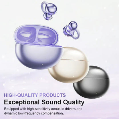 Ear Clip Bluetooth Headphones – Lightweight, Stylish &amp; Immersive